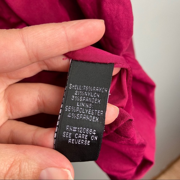 Torrid women’s cranberry blazer Sz 2 / 2X - Picture 5 of 7